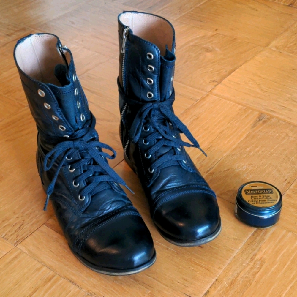 Steve Madden Troopa Boots WITH Polish